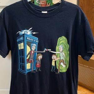 Rick and Morty crossover Doctor Who